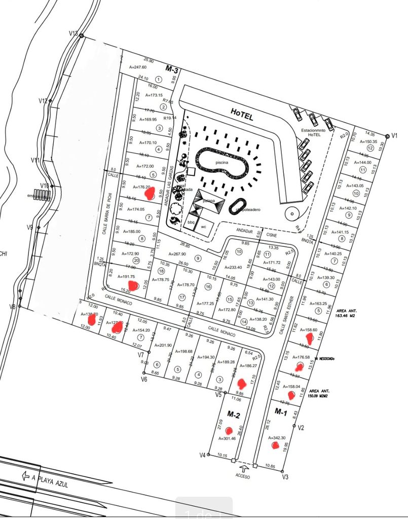 Villas Rey Lot Master Plan
